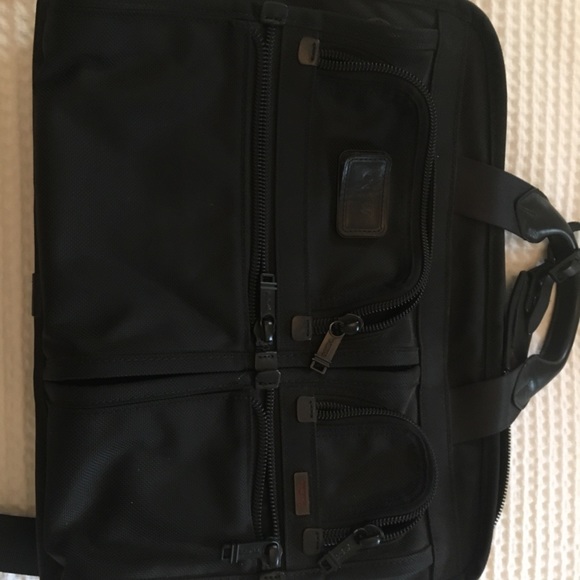 tumi soft briefcase